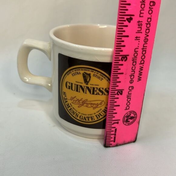 Guinness Coffee Mug St James’s Gate Dublin Ireland Beer Cup 8 Oz Extra - Picture 3 of 7